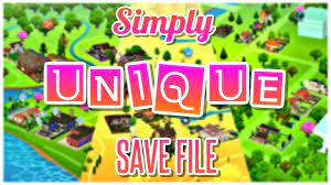Simply Unique Save File Tour Download Link The Sims 4 Youtube In 2021 Save File Sims 4 Sims