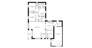 Plan de maison bastide plan de maison à étage plan maison 3 chambres maison plein pied construire sa maison maison a etage maisons extérieures. Maison Contemporaine Plain Pied 3 Chambre
