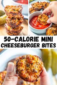 Mini Burger Bites In 2020 Burger Bites Macro Friendly Recipes Healthy Cooking