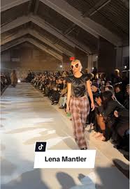 @lena is walking her second runway show ever: this season for @Collina  Strada at #nyfw. #voguegermany #lena #lenamantler #lisaandlena #lisaundlena  #newyorkfashionweek