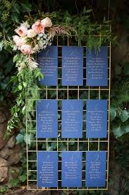 vintage navy and gold wedding seating chart ideas oh best