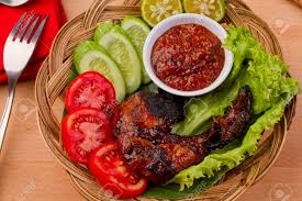 Sambal merupakan salah satu unsur dari khas hidangan indonesia. Ayam Bakar Indonesian Chicken Roasted Stock Photo Picture And Royalty Free Image Image 83466275