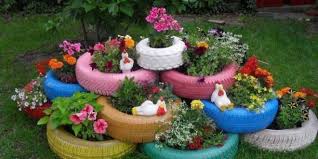 طرق استغلال إطارات السيارات القديمة في الأعمال اليدوية كل شيء عن البناء