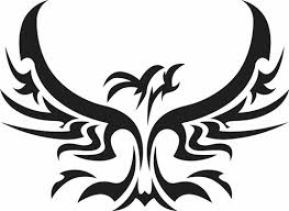 Download Tribal Phoenix Svg File Svg Designs Svgdesigns Com