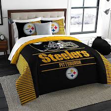 Comforter sets in queen, king and other mattress sizes can give your room a fresh look with one simple change. Nfl Pittsburgh Steelers Draft Comforter Set Bed Bath Beyond