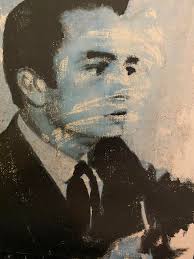 Recent painting I have done of the man in black. 10" x 12" acrylic