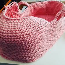 Puset Puset Yapimi Penye Ip Yastik Orgu Modelleri Knitted Handmade Spagetti Yarn Sepet Penye Sepet Orgu Sepet Knitted Bas Orgu Bebek Sepetleri Puset