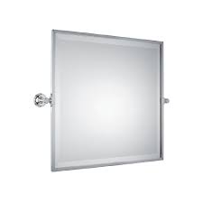 Browse a large selection of bathroom mirror designs, including fogless, lighted and framed bathroom mirrors in all shapes and finishes. Samuel Heath Style Moderne Framed Bevelled Tilting Mirror Bathroom Mirrors Cp Hart