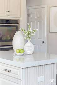 Are there any other decor for kitchen trays? Kitchen Island Decor 6 Easy Styling Tips Kelley Nan