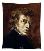Frederic Chopin Painting by Eugene Delacroix