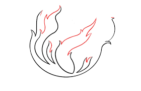 How to draw a weed leaf step by step? How To Draw Fire A Tutorial On How To Draw Flames
