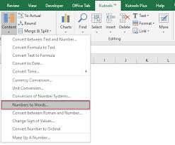 Quickly Convert Or Spell Out A Number Into English Words In Excel