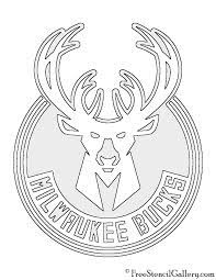 Bucks clipart black milwaukee bucks logo transparent cartoon. Nba Milwaukee Bucks Logo Stencil Free Stencil Gallery Bucks Logo Milwaukee Bucks Stencils
