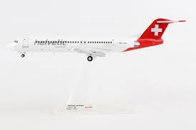 Helvetic airways fleet (based on our database records). Herpa Wings 1 500 Fokker 100 Helvetic Airways 534703 Modellbau Flugzeuge Raumschiffe