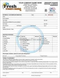 Pressure Cleaning Proposal Service Agreement For Use With Microsoft Word And Adobe Reader Pressure Washing Services Pressure Washing Business Pressure Washing