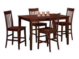 Arts Crafts Chocolate Gathering 5 Pc Dining Set Value City Furniture Value City Furniture Furniture American Signature Furniture