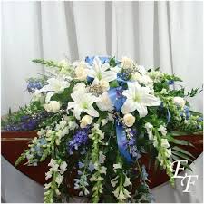 Maybe you would like to learn more about one of these? Peaceful Blues Casket Spray Ef 207 A Essex Florist Greenhouses Inc