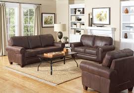 Sofa And Love Seat Living Room Leather Sofa And Loveseat Set Brown Living Room