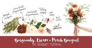 Check spelling or type a new query. Easy Hand Tied Burgundy Cream Wedding Bouquet Diy Tutorial