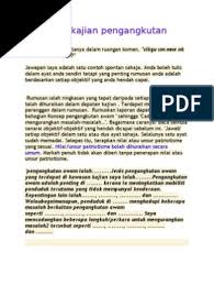 Kepesatan pembangunan negara menyaksikan kemajuan dalam penyediaan perkhidmatan pengangkutan awam bandar. Rumusan Kajian Pengangkutan Awam