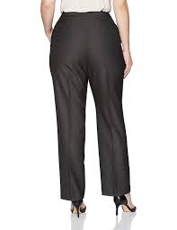 Tahari By Arthur S Levine Womens Plus Size Dark Grey Tab