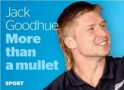 Jack Goodhue More than a mullet