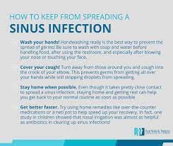 Ear Nose And Throat - How To Avoid Spreading Your Contagious Sinus Infection