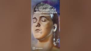 Painting Daniel Aston (One of the Trans People Murdered in Club Q Shooting)