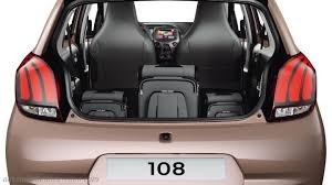 Dimension Peugeot 108 Coffre Et Interieur
