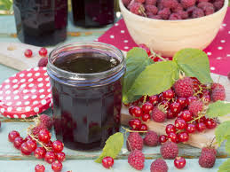 Gelée de groseilles rouges, groseilles, sucre. Recette De Gelee De Framboises Et Groseilles
