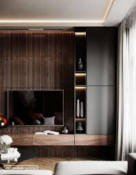 9 New Ideas Living Room Tv Wall Ideas Tv Decor Shelves 2 In 2020 Modern Apartment Design Apartment Design Modern Houses Interior