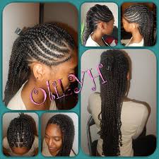 Coiffure Africaine Tresses Plaquées