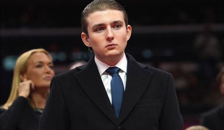 Barron Trump maintains deliberate public discretion, AI generated