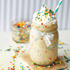 Birthday Cake Protein Shake Recipe Birthday Cake Protein Shake Healthy Dairy Free Paleo Kelley And Cricket Recipe Healthy Protein Shakes Protein Shake Recipes Shake Recipes