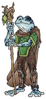 First Commission Old Blue Fang The Grippli Druid For Waitingforhovercars Commissions Are Still Open Character Art Character Inspiration Dnd Characters