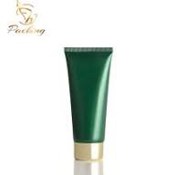 Customized Luxury Green Plastic Soft Tube with Golden Cap ...