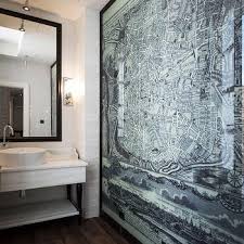 Use the extra space below to add storage. Bathroom Mural Design Ideas