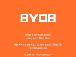Abkurzung Byob Mit Bildern Abkurzungen Mitbringen