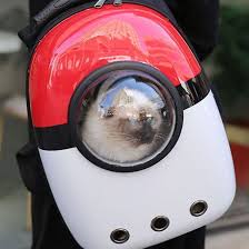 It's a great option for little kitties and their humans who. Pokeball Pet Carrier Backpack Pet Backpack Carrier Pet Backpack Pet Travel Bag