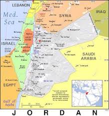 The map shows israel and neighboring countries with international borders, the national capital the ramon crater (makhtesh ramon) is the largest erosion crater in the world. Jordan Map Country Maps Jordan Country Map