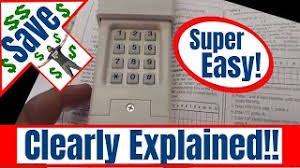 Do not increase the force to operate the opener. Garage Door Opener How To Program A Wireless Chamberlain Universal Keypad Youtube