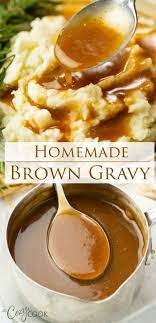 Homemade Brown Gravy No Drippings Needed Homemade Brown Gravy Beef Gravy Recipe Easy Gravy Recipe