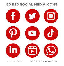 Maybe you would like to learn more about one of these? Red Vector Social Media Icons Socialmediaicons