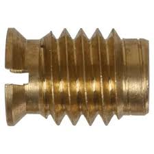 Hillman 10 24 Wood Insert Nut 880548 The Home Depot Wood Insert Wood Brass Fasteners
