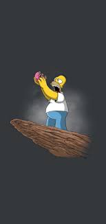 Simpsons Homer Holding Donut Homer Donuts Simpsons Art Homer Simpson