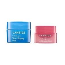 Laneige Sleeping Care Kit Water Sleeping Mask 15ml Lip Sleeping Mask 3g Yesstyle Skin Care Wrinkles Lip Sleeping Mask Laneige