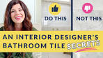 The 6 AFFORDABLE bathroom tile designs I recommend to ...