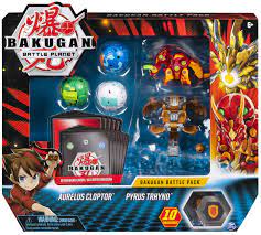 Battle planet focuses on the developing relationships among the humans and their new alien friends. Bakugan Battle Planet Battle Brawlers Aurelus Cloptor Pyrus Trhyno Battle Pack Ebay