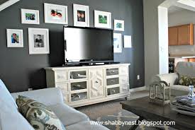 Dark Wall Where The Tv Is Located Accent Walls In Living Room Living Room Grey Decor Around Tv