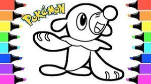 Adult coloring books are more than just a fad. Pokemon Popplio Coloring Pages I Colouring Videos For Kids